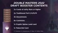 Magic the Gathering Double Masters Draft Booster prehled