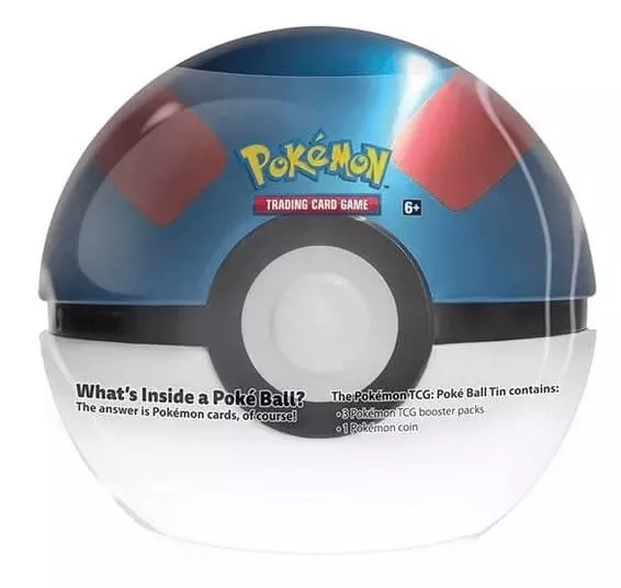 Pokémon Pokéball Tin Best Of 2021 - Great Ball