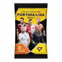 Fotbalové karty Fortuna Liga 2021-22 Blaster box 2. série - balíček karet