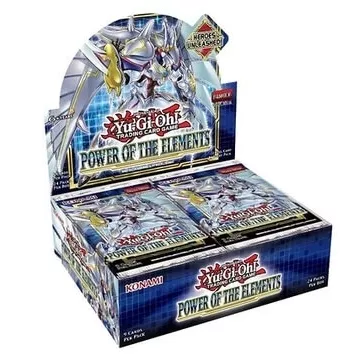 Yu-Gi-Oh Power of the Elements Booster Box