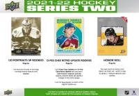 2021-2022 Upper Deck Series Two Blaster Box - hokejové karty