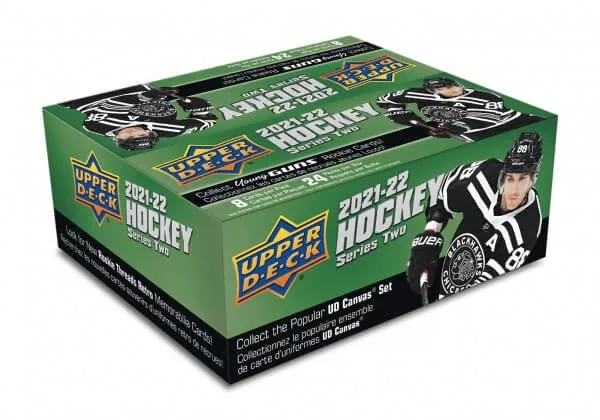2021-22 NHL Upper Deck Series Two Retail Box - hokejové karty