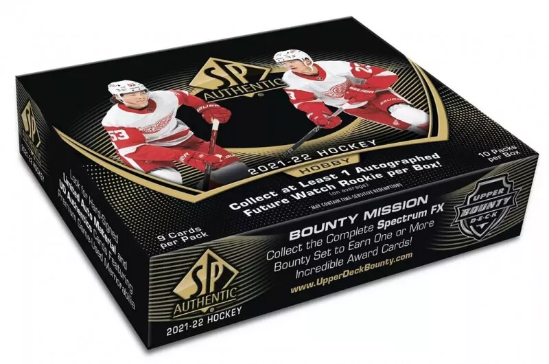 2021-2022 Upper Deck SP Authentic Hobby Box
