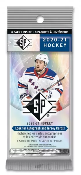 2020-21 NHL Upper Deck SP Hanger Pack - hokejové karty
