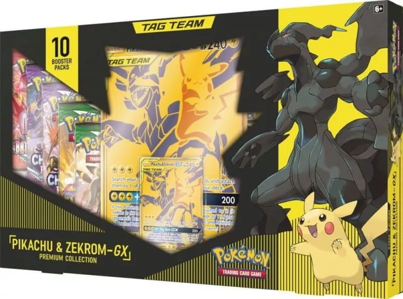Pokémon Tag Team Pikachu & Zekrom GX Premium Collection