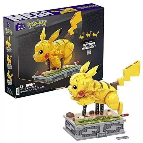 Pokémon figurka Motion Pikachu - Mega Construx