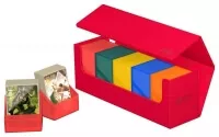 Krabice Ultimate Guard Arkhive 400+ XenoSkin Red (obsah krabice na obrázku je pouze ilustrační)