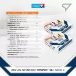 Hokejové karty Tipsport ELH 21/22 Blaster box 2. série - zastoupení karet