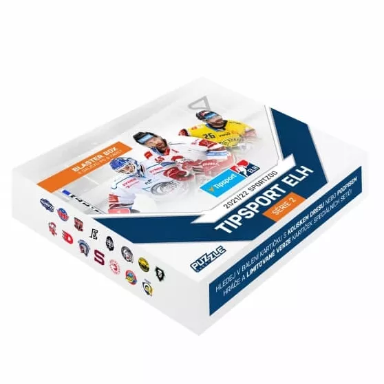 Hokejové karty Tipsport ELH 21/22 Blaster box 2. série