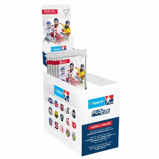 Hokejové karty Tipsport ELH 21/22 Retail box 2. série