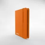 Album na karty Gamegenic Casual 8-Pocket Orange - zavřené album stahovací gumou