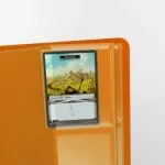 Album na karty Gamegenic Casual 8-Pocket Orange - vkládání karet do alba je z boku