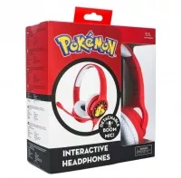 Dětská sluchátka s odnímatelným mikrofonem Pokémon Pikachu