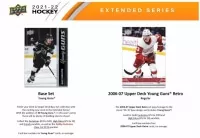 Hobby Box Extended Series 2021-2022 NHL Obsah balení