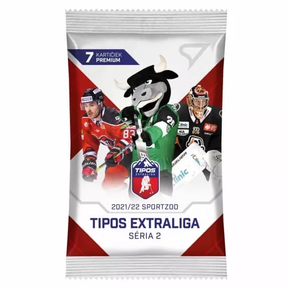 Hokejové karty Tipos extraliga 2021-22 Premium balíček 2. séria