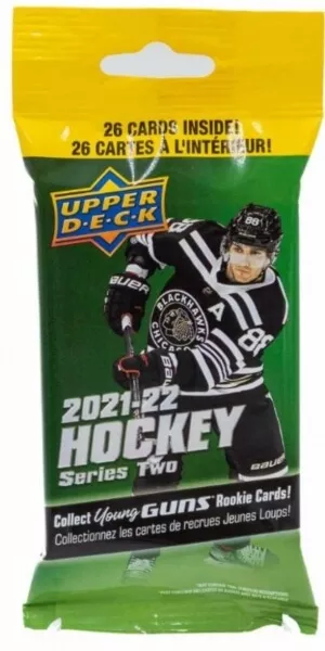 2021-22 NHL Upper Deck Series Two Fat Pack - hokejové karty