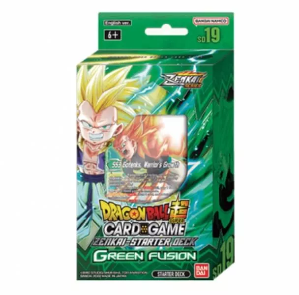 DragonBall Super Card Game Starter Deck [SD19] - Zenkai Series - Green Fusion