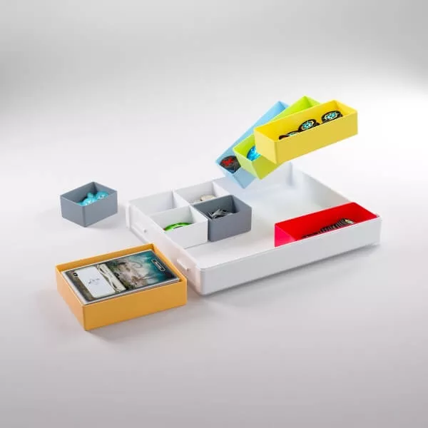 Krabice na herní příslušenství Gamegenic - Token Silo Convertible White/Multicolor