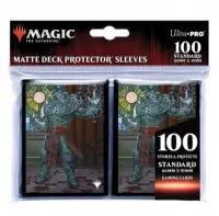 Dominaria United Karn, Living Legacy Standard Deck Protector Sleeves (100ct) for Magic: The Gathering