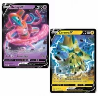 2 hotové balíčky Pokémon V Battle Deck Bundle Deoxys V vs Zeraora V