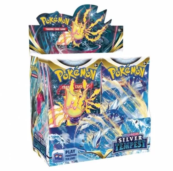 Pokémon Sword and Shield – Silver Tempest Booster Box