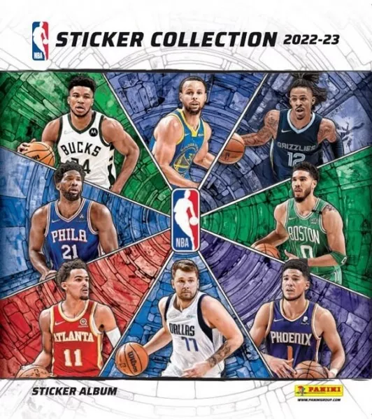 2022-23 NBA basketbal album na samolepky