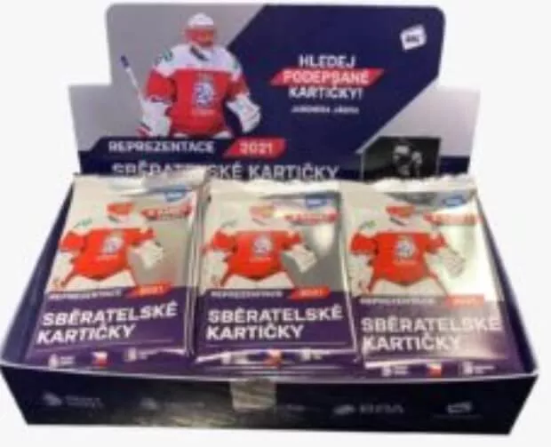 Hokejové karty Český národní tým 2021 - retail box