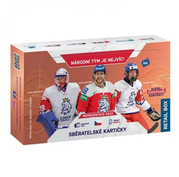 Hokejové karty Národní tým 2021/2022 - Retail box