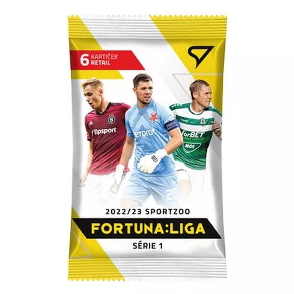 Fotbalové karty Fortuna Liga 2022-23 Retail balíček 1. série