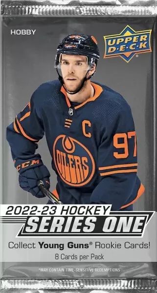 2022-23 NHL Upper Deck Series One Hobby balíček - hokejové karty