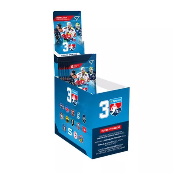 Hokejové karty Tipsport ELH 22/23 Retail box 1. série