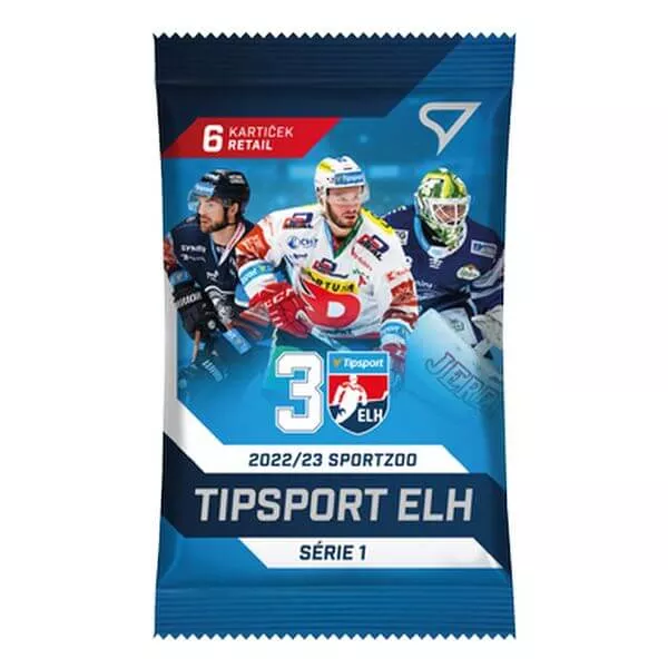 Hokejové karty Tipsport ELH 22/23 Retail balíček 1. série