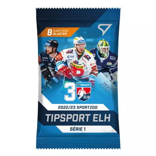 Hokejové karty Tipsport ELH 22/23 Blaster balíček 1. série