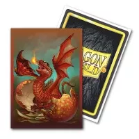 Dragon Shield Standard size Brushed Art Sleeves - Sparky (100 Sleeves)