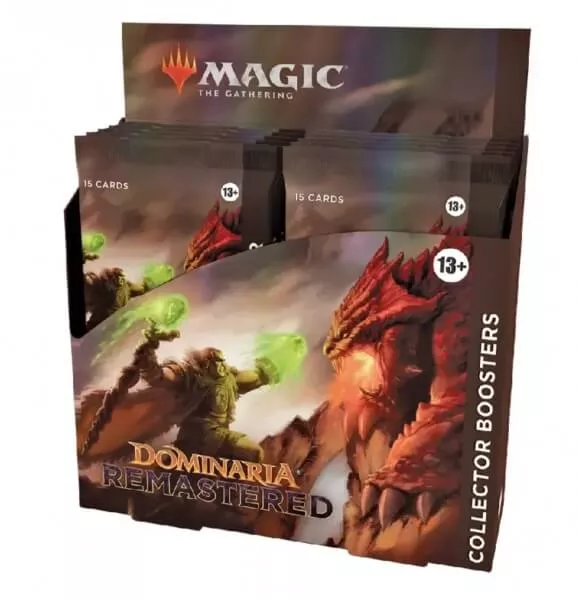 Magic the Gathering Dominaria Remastered Collector Booster Box