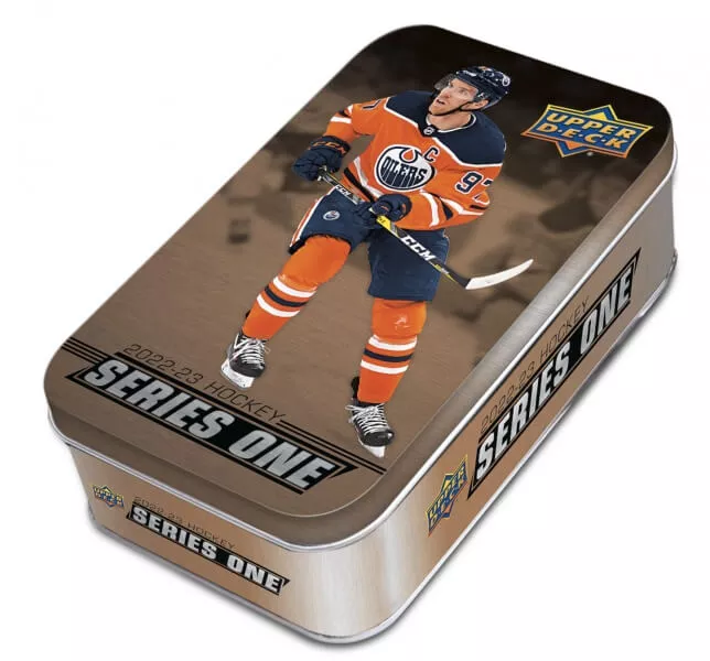 2022-23 NHL Upper Deck Series One Tin - hokejové karty