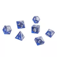 UltraPro Eclipse Acrylic RPG Dice Set (11ct) - Pacific Blue