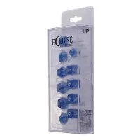 Ultra Pro Eclipse Acrylic 11 Dice Set - Pacific Blue