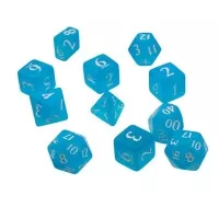 UltraPro Eclipse Acrylic RPG Dice Set (11ct) - Sky Blue