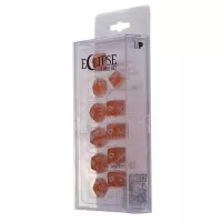 Sada Ultra Pro kostek Eclipse Pumpkin Orange s průhlednou krabičkou