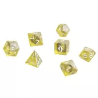 UltraPro Eclipse Acrylic RPG Dice Set (11ct) - Lemon Yellow