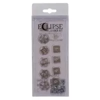 Ultra Pro Eclipse Acrylic 11 Dice Set - Smoke Grey