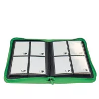 Album na karty Vivid 4-Pocket Zippered PRO-Binder - Green