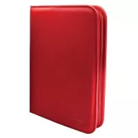 Album na karty Vivid 4-Pocket Zippered PRO-Binder - Red