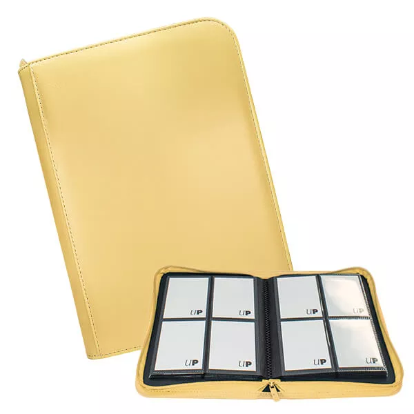 Album na karty Vivid 4-Pocket Zippered PRO-Binder - Yellow