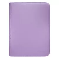 Vivid 9-Pocket Zippered PRO-Binder Purple