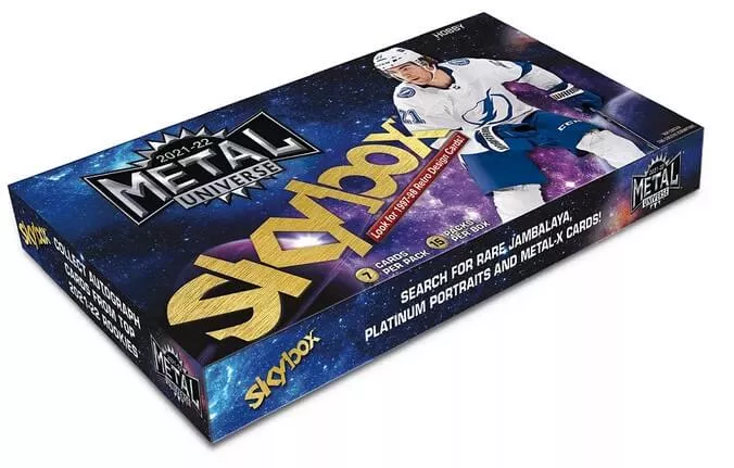 2021-2022 NHL UD Skybox Metal Universe Hockey Hobby Box