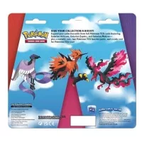 Pokémon Blister Galarian Birds - zadní strana