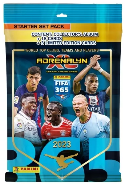 Fotbalové karty Panini FIFA 365 2022/2023 Adrenalyn - starter set