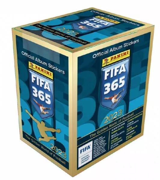 Fotbalové samolepky Panini FIFA 365 2022/2023 Adrenalyn - booster box